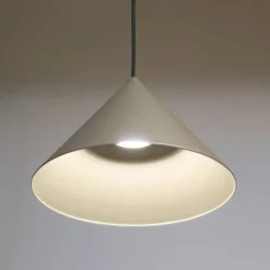 Lampade A Sospensione-Vivida International Vivida lumunelle lampada a sospensione sabbia design cono moderno