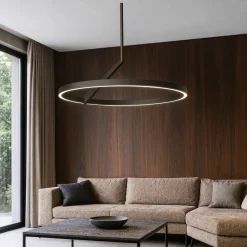 Lampadari Moderni-Vivida International Vivida meridiana lampadario moderno led 44w 3000k 4000k bronzo