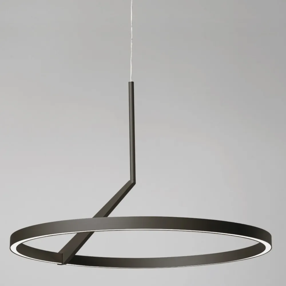 Lampadari Moderni-Vivida International Vivida meridiana lampadario moderno led 44w 3000k 4000k bronzo