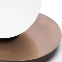 Abat Jour-Vivida International Vivida pearl abat-jour da comodino moderna oro rosa led 12w 3000k