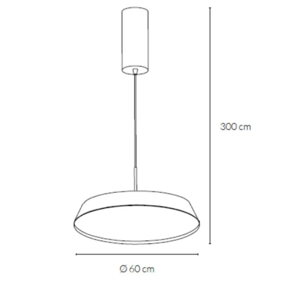 Lampadari Cucina-Vivida International Vivida pinco lampadario da cucina sabbia led 50w 3000k 4000k dimmerabile