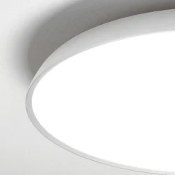 Plafoniere Moderne-Vivida International Vivida pinco plafoniera bianca led 50w 3000k 4000k rotonda dimmerabile