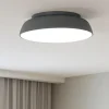 Plafoniere Moderne-Vivida International Vivida pinco plafoniera bronzo rotonda led 20w dimmerabile 3000k 4000k per soggiorno