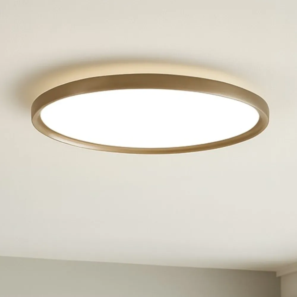 Plafoniere Moderne-Vivida International Vivida plafoniera atena rotonda sabbia led 55w 3000k 4000k da cucina