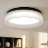 Plafoniere Moderne-Vivida International Vivida plafoniera pilastro ovale vetro bianco satinato led cct dimmerabile