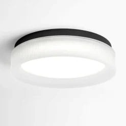 Plafoniere Moderne-Vivida International Vivida plafoniera pilastro ovale vetro bianco satinato led cct dimmerabile