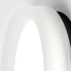 Plafoniere Moderne-Vivida International Vivida plafoniera pilastro ovale vetro bianco satinato led cct dimmerabile