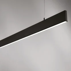 Lampadari Cucina-Vivida International Vivida segmento lampadario nero da cucina led 40w cct