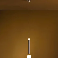 Lampade A Sospensione-Vivida International Vivida seventy marrone ossidato lampada sospensione moderna