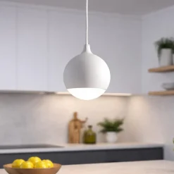 Lampade A Sospensione-Vivida International Vivida shallow lampada a sospensione per cucina bianca led 3000k