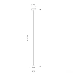 Lampade A Sospensione-Vivida International Vivida shallow lampada a sospensione per cucina bianca led 3000k