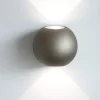 Applique Da Parete-Vivida International Vivida sky fall lens applique doppia luce led 3w 3000k 4000k sfera sabbia dimmerabile