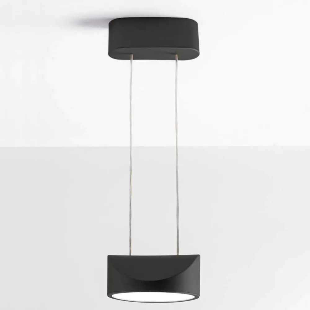 Lampade A Sospensione-Vivida International Vivida tarp lampada a sospensione antracite 13 w cct dimmerabile