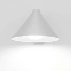 Applique Da Parete-Vivida International Vivivda luminelle applique da parete cono bianco moderno