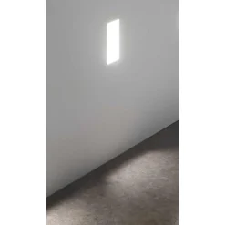 Segnapasso Led-Ideal Lux Walky-2 fi segnapasso di gesso da incasso led 1w 3000k 220-240v