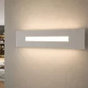 Applique Da Parete-Top Light Wally applique led moderna grigio per interni