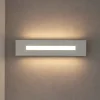Applique Da Parete-Top Light Wally applique led 30w bianco design moderna