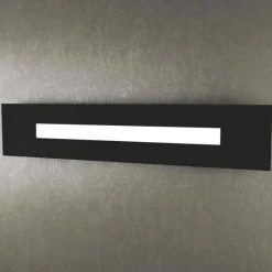 Applique Da Parete-Top Light Wally toplight applique led 30w nero moderna
