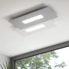 Plafoniere Moderne-Top Light Wally toplight plafoniera led bianco grigio