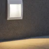 Segnapasso Led-Ideal Lux Wire segnapasso bianco da incasso da esterno led 4w 3000k ip65