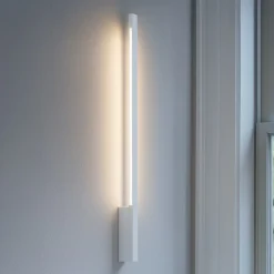 Applique Da Parete-Stilnovo Xilema applique led 25w 3000k moderno alluminio lucido