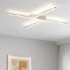 Plafoniere Moderne-Stilnovo Xilema plafoniera led 3000k alluminio lucido