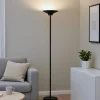Lampade Da Terra-Gea Luce Ypsilon piantana da terra moderna nera opaco per salotto led 3000k