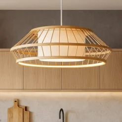 Lampadari Cucina-Eglo Yuku z lampadario per cucina stile nordico led rgb da 2700k a 6500k