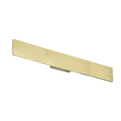 Applique Da Parete-Ideal Lux Zig zag ap1 d75 ottone led 30w 3000k applique moderna