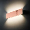 Applique Da Parete-Ideal Lux Zig zag ap1 d29 rame applique led 12,5w 3000k moderna