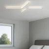 Plafoniere Moderne-Stilnovo Zilema plafoniera led 3000k per soggiorno